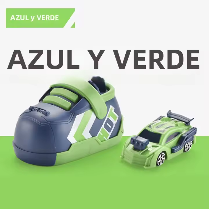 Juguetes Creativos De Catapult Car Super Carreras De Ejection Zapatillas Competitivas De Vehículos Inerciales Para Niños - 1