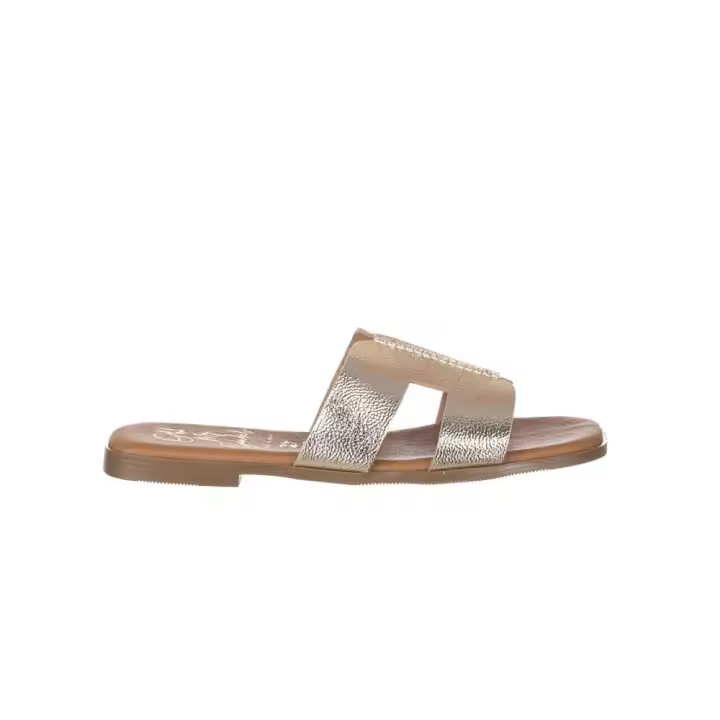 Sandalias Planas Oh My Sandals 5560 Mujer Oro - 1