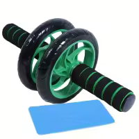 Rueda De Abdominales Doble Para Hombres Y Mujeres Equipo De Fitness Silencioso Para Adelgazamiento Y Ejercicios De Fortalecimiento Abdominal - details 2