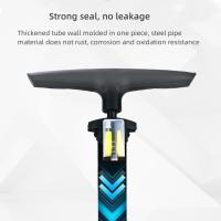 Bomba De Bicicleta 160PSI Con Medidor De Presión Adaptador De Valvulas Schrader Presta Bomba De Aire De Alta Presión Para Mano Y Pies - details 4