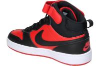 NIKE | Deportiva Nike Court Borough Mid 2 Infantil - Zapatilla Para Niño en Color Rojo y Detalles en Negro – Sneaker Casual con Cierre de Cordones y Velcro – Estilo Casual – Versátiles - Modelo CD7782-602 - details 2