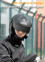 Manga De Ciclismo Invierno WEST BIKING Con Poliéster Térmico Protección De Cuello Y Orejas Antideslizante Resistente Al Viento Para Ciclismo Y Running - details 0