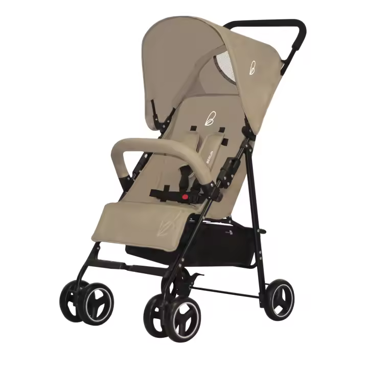 Asalvo Silla de Paseo Ultraligero Berlín – Reclinable, Compacto y Fácil de Plegar con Capota Extensible - 1
