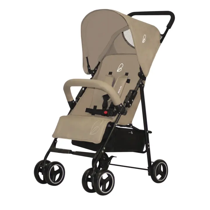Asalvo Silla de Paseo Ultraligero Berlín – Reclinable, Compacto y Fácil de Plegar con Capota Extensible - 1