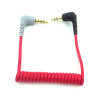 Adaptador De Cable TRS a TRRS De 3.5mm Con Resorte Para RODE Videomic Pro+ / VideoMic GO Accesorio De Micrófono Alloet - details 0