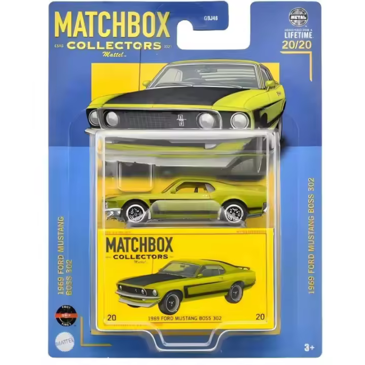 Matchbox Collectors 1969 Ford Mustang Boss 302 Verde 20/20 - 1