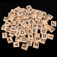 100Pcs Letras Y Números De Madera Para Manualidades DIY Juego Para Niños Decoración De Navidad Boda Fiesta Regalo Para Casa - details 0