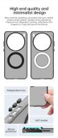 Funda De Teléfono Magnética Transparente Y Colorida Para Vivo X200 pro Mini Carga Inalámbrica Protectora Antigolpes Y Antiarrugas - details 2