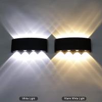 Lámpara De Pared LED Moderna Para Interior Y Exterior Luz Blanca Versátil Para Sala De Estar Corredor Dormitorio Decoración - details 26