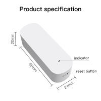 Sensor De Vibración Inteligente Zigbee MOES Notificación De Alarmas De Movimiento En Tiempo Real Con Registros Históricos Para Hogar Inteligente Compatible Con Tuya - details 12