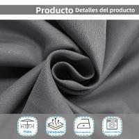 Cortinas De Patio Grande Impermeables Para Exteriores Bloqueo De Sol Jardín Cortinas Térmicas Gruesas Para Gazebo Pergola Ventanas Modernas De Polyester Algodón - details 3