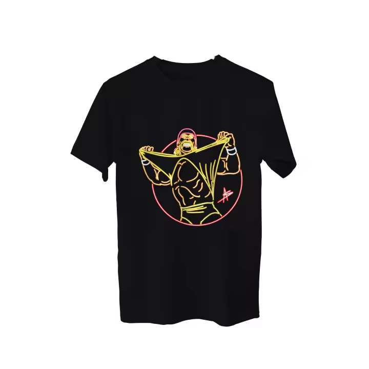 Camiseta Lucha Libre. Pressing Catch. Hulk Hogan. Hulkamania. WWE. WWF. New World Order. nWo. Varios colores. Todas las tallas. - 1