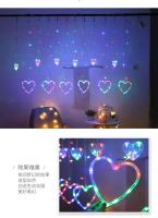 Luces LED De 3.5M En Forma De Corazón Para Decoración De Habitación Y Bodas Autónomas De Batería Ideal Para Días De San Valentín - details 2