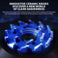 XIAOMI MIJIA Afeitadora Eléctrica S700 Portátil Cuchilla Flex 3 Cabezas IPX7 Impermeable Lavable Trimmer De Barba Corte 30 Días - details 2