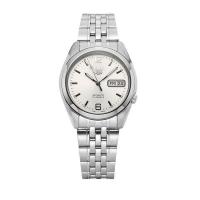 Reloj automático hombre Seiko 5 SNK385K1 dial plata correa acero SNK385 - details 0