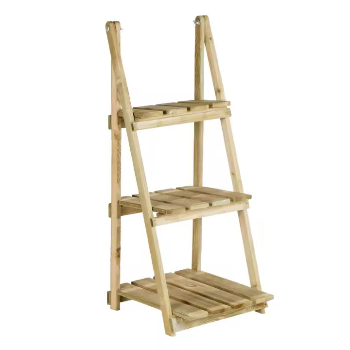 ESTANTERIA MADERA GARDEN 100X42X44 CM - 1
