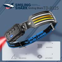 Linterna Frontal TD0125C De Dorsal De Tiburón Sonriente Recargable Impermeable Para Trabajo Nocturno Senderismo - details 0