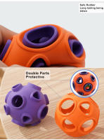 Juguete Interactivo Para Perros HOOPET Bola Divertida De Goma Duradera Para Masticar Y Alimentar Juguetes Para Mascotas - details 5