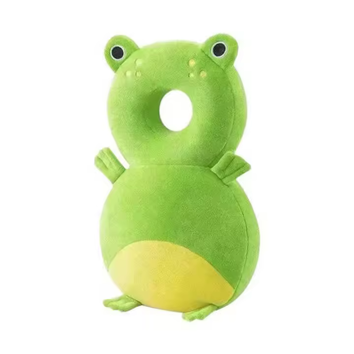 Almohada De Seguridad Para Cabeza De Bebé Niño O Niña Recién Nacido Colchón Suave De Dibujos Animados Protección Del Cuello Bolsa De Viaje Para Bebés Y Niños Pequeños - 1