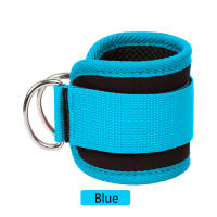 Tirantes De Tobillo Ajustables Para Fitness Con Anillas D-Ring Soporte De Entrenamiento De Musculosidad En El Gimnasio Deportes Seguridad Abductores De Pierna Material Nylon - details 16