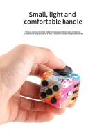 Nuevos Juegos De Dados Mágicos Para Alivio Del Estrés Antiestrés Fidget Spinner Sensación De Compresión Juguetes Para Niños Y Adultos - details 7