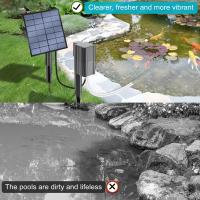 Aerador De Estanque Solar 7V/2.5W Eficiente Oxigenador De Tanque De Peces Con Tubo De Aire Y Piedra De Bolbog Para Estanque De Peces - details 5
