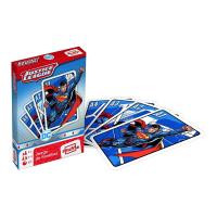 Cartamundi Justice League Liga de la justicia Mini Baraja infantil de 32 cartas Cuartetos Juego de Familias con diferentes héroes de DC Cómics Superman Aquaman Wonder woman Linterna verde Cyborg Batman The Flash - details 2