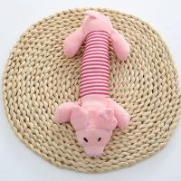 Juguete De Molar Para Perros Suave Y Duradero Adecuado Para Todas Las Razones De Perros Peluche Con Sonido Squeak Forma De Elefante Pato Y Vaca Juguetes Para Mascotas - details 5