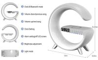 Lámpara De Escritorio Inteligente LED Con Altavoz Bluetooth Y Cargador Inalámbrico Rápido 15W Luz Nocturna RGB Para Dormitorio Y Sala De Juegos - details 5