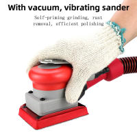HIFESON Pulidora Pneumática De 75*100mm Herramienta De Pulido Y Enchastre Para Coches Máquina De Pulido Y Enchastre Con Vacío - details 1