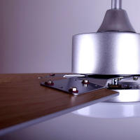 BEL AIR HOME - Ventilador de Techo KENIA Blanco con Motor DC y Luz Led 20W Reversibles - details 1