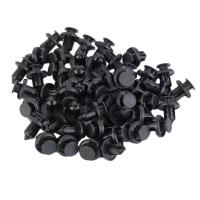 50 Pcs Clip De Expansión De Plástico ABS Negro Para Reparación De Autos Herramienta De Decoración Y Fastener De Auto Accesorios De Coche - details 3
