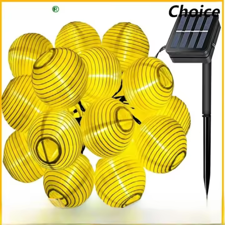 Lámparas Solares De Cadena LED Impermeables Para Exterior Decoración De Jardín Patio Luz De Fairy Para Navidad Boda Fiesta - 1