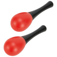 Maracas De Plástico 2X Instrumentos Musicales De Percusión Juguetes Para Grupos Escolares Y Sensory Hammer Rattle Shaker - details 3