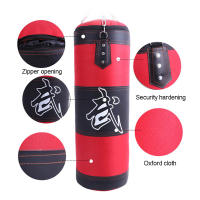 Bolsa De Golpes Duradera Para Boxeo Con Cadena De Metal Y Ganchos De Carabiner Entrenamiento De Fitness Karate Taekwondo - details 2