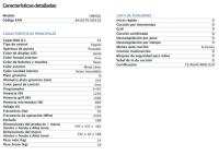 Microondas integrable Sauber HMS02I con grill inox de 20 litros - details 1