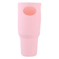 Protector De Tumbler De Silicona Antideslizante Para Stanley 40oz Funda Completa Antarrugas En Colores Rosa Gris Y Azul - details 15
