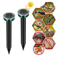 Repellente De Ultrasónicos Solares Para Rata Y Serpiente Alta Potencia Con Batería Y Carga Solar Repelente De Insectos Y Ratones - details 8