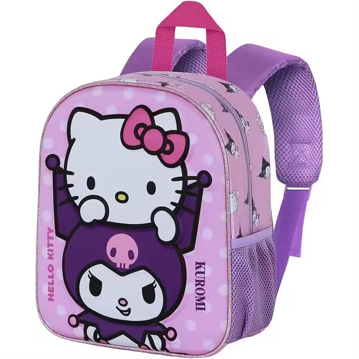 Mochila 3D Elite Sanrio Hello Kitty Playful 25 x 30 cm - 1