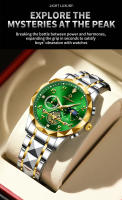 Reloj De Moda PENGAGAR Para Hombre Resistente Al Agua Con Luz Y Timer De Acero Inoxidable Movimiento De Cuarzo Reloj +Caja - details 7