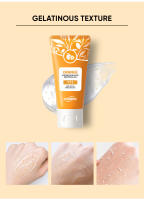 Gel exfoliante blanqueador, gel exfoliante de naranja, suave y no irritante, limpieza profunda, ilumina el tono de la piel. - details 3