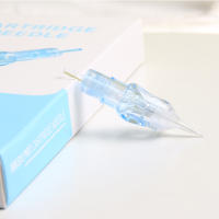 10PCS/BOX Agujas De Tatuaje 0801RL 1201RL Estándar Redondas Sombreadoras Desechables Membrana Cartridge Para Microblading Cabello Y Escalpelo - details 3