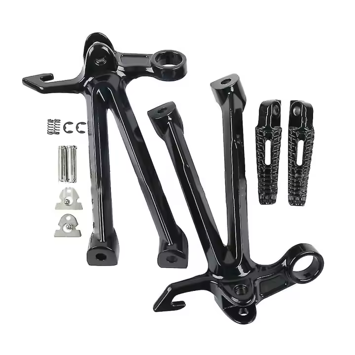 Motorcycle Rear Footrest Foot Pegs Bracket Set For Gsxr1000 2007-2008 - 1