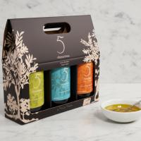5 Elementos - Estuche Aceite de Oliva Virgen Extra Cornicabra, Arbequina y Picual 3x500 ml | Selección Gourmet de Variedades Premium - details 3