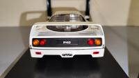 FERRARI F40 1987 SULTÁN DE BRUNÉI BLANCO 1:18 KK-SCALE - details 4