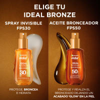 Garnier Delial Ideal Bronze Spray Invisible FPS30 Protector 150ml - details 2