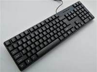 Teclado De Juego Con Teclas De Letras En Español Francés Ruso Árabe 104 Teclas Cableado USB Para Computadora ZUIDID - details 1