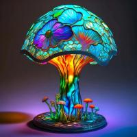 Lámpara De Mesa LED Creativa Con Diseño De Plantas Fungus Y Caracol Iluminación Nocturna Colorida Para Decoración Del Hogar Y Dormitorio - details 20
