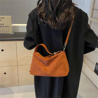 Bolso De Hombro PU De Gran Capacidad Con Cierre De Cremallera Color Sólido Para Mujer Estilo Fashion Bolsas Femininas A-DH - details 5