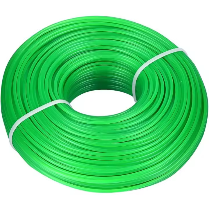 Hilo de nailon para desbrozadora de césped, 2,0 mm x 100 m, carrete universal para bricolaje para desbrozadora de césped - 1